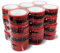 versando 24x Packband Vorsicht Glas rot 66m Klebeband zum Verpacken von Paketen + Kartons - starke Klebekraft 24 Rollen