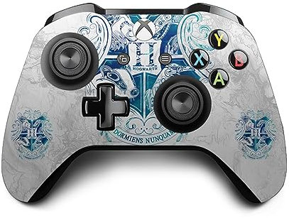 Head Case Designs Offizielle Harry Potter Hogwarts Worlds Grafiken Vinyl Haut Gaming Aufkleber Abziehbild Abdeckung kompatibel mit Xbox One S/X Controller