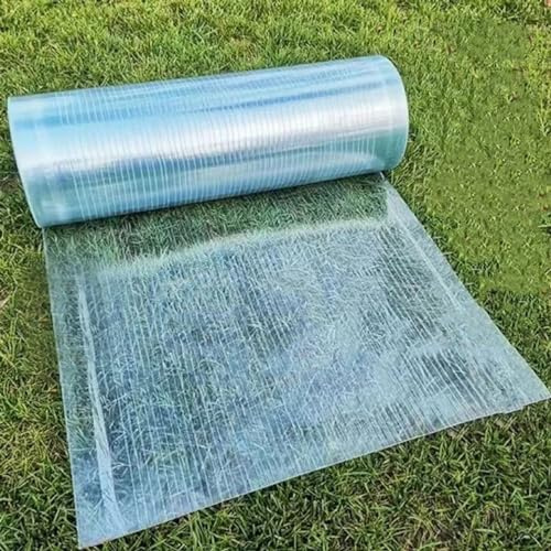 Planchas Transparentes Tejados,Placas de Policarbonato para Techos,Hojas de Invernadero,Panel Aislamiento Fibra de Vidrio,Marquesinas Exterior Terraza Jardín,Fácil de Cortar (1.2x5m)