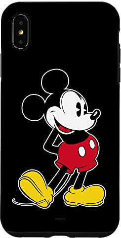 Disney Mickey Mouse Classic Pose Black Case for iPhone XS Max