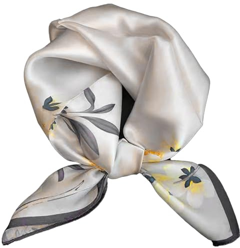 MAIRY Scarfs for Women Satin Silk Hair Wrap for Sleeping Silky Like 70 Square Ladies Scarfs Gifts Head Scarves for Women, GBSD07909