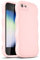 LoeoeL Girly Case for iPhone SE/iPhone 8/ iPhone 7 Silicone, Wavy SE/ 8/7 Phone Case for Women, Curly Wave Cute Y2k Ripple Aesthetic Design, Slim Soft Rubber Jelly Camera Protection Case, Pink