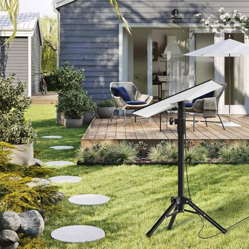 Treesunshine Halterung für Starlink Gen 3, Stativständer für Starlink Gen 3 Tragbar, Einstellbare Starlink Halterung mit Starlink-Röhrenadapter,für Camping auf der Dachterrasse und Reisen mit dem Wohn