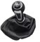 Eawfgtuw 5/6-Gang-Schaltknauf für Seat IBIZA IV – hochwertiges ABS-Material, einfache Installation, direkter Ersatz, universell einsetzbar, schwarze Farbe (5. Gang)