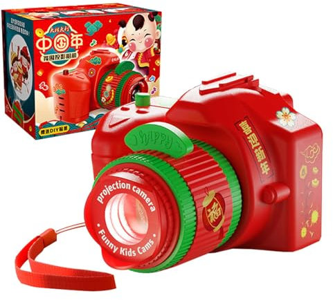 Projection Camera Toy | Pretend Play Camera Toy | Fun Camera Viewers Toy | Kids Projector Camera | Perfect Present For Kids Boys And Girl's Birthday Or Any Occasion