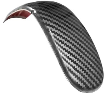 CNMNDE Getriebekopf-Schaltknauf-Abdeckung, Handball-Trim-Aufkleber. Passend for Civic, 11. Generation 2022, ABS-Carbonfaser-Auto Schalthebelkappen-Dekoration