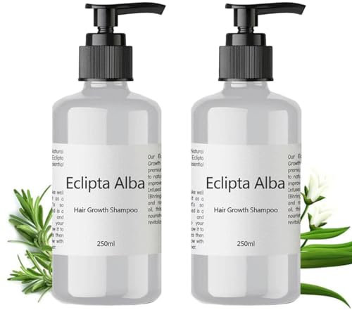 Eclipta Alba Shampoo | Hair Growth Organic Shampoo | Anti - Haarverlust | haarwachstum | für Männer und Frauen | Haarwuchs (2 Pcs)