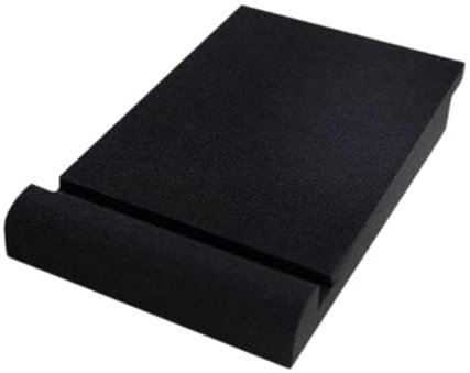 JISADER Studio Monitor Isolation Pad Studio Foam Sound Insulation,Speaker Isolation Pad,for Desktop, M