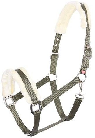 Imperial Riding Halfter IRHClassic Fur, Olive Green, Foal