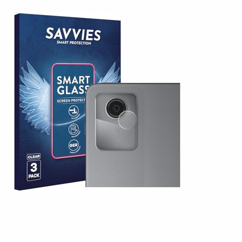 Savvies Schutzglas für Lenovo Tab M11 | (NUR Kameraschutz) 3 Stück Transparenter Displayschutz Made in Germany Panzer Schutz Glas 9H Schutzfolie Klar