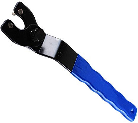 Luomorgo Adjustable Spanner Wrench Lock-Nut Wrench Spanner for Angle Dewalt Makita and Other 4 Inch - 9 Inch Grinders