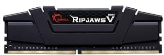 G.Skill RipJaws V Series DDR4-3200 CL16 - Memoria RAM de 32 GB, Color Negro