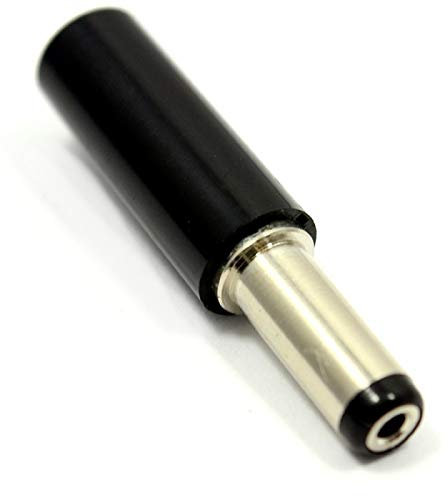 5.5MM x 2.5MM Männlich DC-Leistung Lötstecker Jack Adapter DC-Trommel Verbinder Connector für Audio Video Kompatibel mit CCTV-Überwachungskamera, IP Camera, DVR Standalone, Überwacht, Projektoren