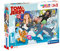 Clementoni 24212 Maxi Tom & Jerry – Puzzle 24 Teile ab 3 Jahren, farbenfrohes Kinderpuzzle mit extra großen Puzzleteilen, Geschicklichkeitsspiel für Kinder