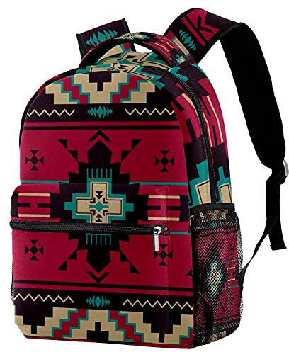 delayer Taschen Aztekisches ethnisches Muster Modischer Outdoor-Rucksack für Männer und Frauen
