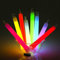 WedDecor Neon Colours Ultra Bright Glow in The Dark Glow Stick Tubes Lanyard Premium Fluorescent Rods Light Sticks for Graduation Party, Camping, New Year’s Eve, 6 Inches, 12pcs, Multicolour