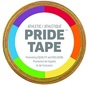 Pride Schlägertape 18m x 24mm Bunt