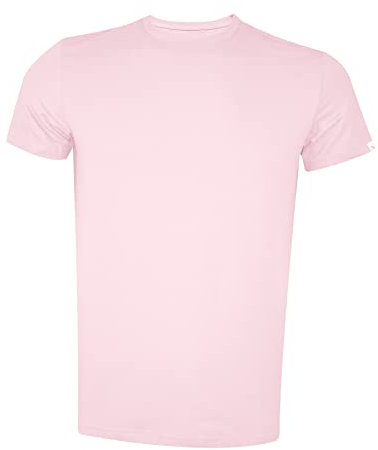 DOUBLE M Confezione da 4, 2, 1 Magliette Uomo Girocollo, Magliette Basic a Maniche Corte, Magliette in Cotone e Spandex, Stile Casual, varietà di Colori.