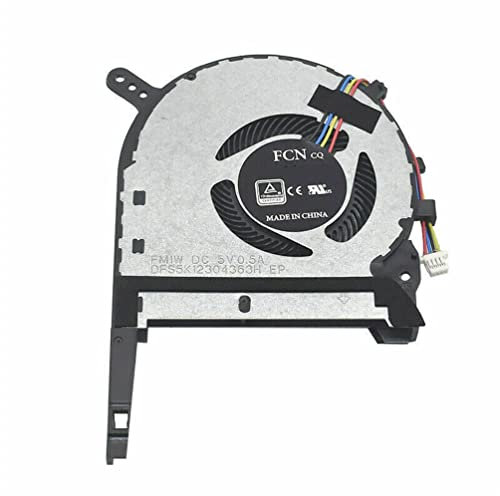GPU CPU Cooling Fans Compatible for ASUS TUF Gaming A15 FA506 IV FA506IU FA506IH FX506 IU FX506LH Cooler Radiator Replacement Laptop Parts (CPU)