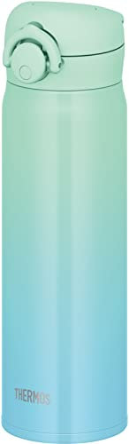 Thermos JNR-502LTD M-G Water Bottle, Vacuum Insulated Travel Mug, 16.9 fl oz (500 ml), Stainless Steel, Leak Proof, Mint Gradient