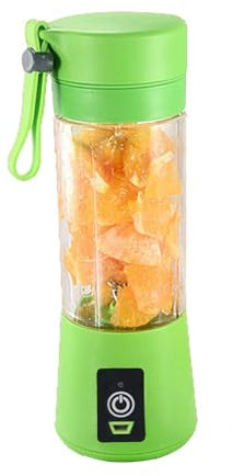 Maizoon Vaso Mezclador Verde Modelos Verticales USB de Carga Rápida Vaso Exprimidor Portátil Seis Cuchillas Rotación Rápida Exprimidor de Frutas y Verduras Vida Sana