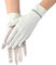 ITODA Fahrradhandschuhe UV Schutz Handschuhe Sommer Kühlung Touchscreenhandschuhe Unisex Eisseide Laufhandschuhe Reflektierend Dünn Sommerhandschuhe Mesh Sporthandschuhe Laufen Radfahren Weiß