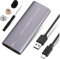 KICHOUSE 4tb External Hard Drive Case c 3.1 Solid State Disk Small and Lightweight for Devices