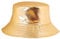 MILAKOO Gold Bucket Hat Faltbare Packbare Mütze Gothic Reversible Hip Hop Outdoor Hut für Frauen Männer