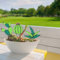 GLOBLELAND 3 Stück 3 Stile Glaspflanze Dekor Kaktus Agave Aloe Acryl Sukkulente Dekor Künstlicher Kaktus Für Hausgarten Outdoor Indoor Dekoration Ornament
