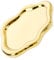 ARJDXDP Ceramic Jewelry Tray, Cloud Trinket Dish Tray, Perfume Tray Jewelry Ring Dish Tray Cosmetic Ring Key Holder Organizer Dishes Room Desk Decor (Gold)