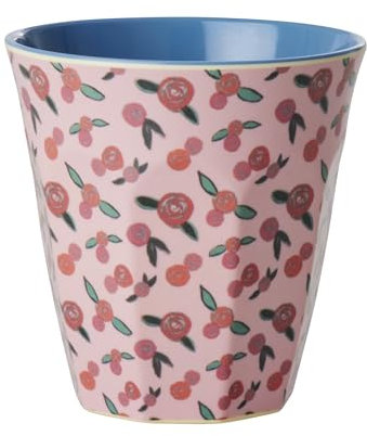 Rice Trinkbecher Melaminbecher aus 100% Melamin A Rose is A Rose Print Medium