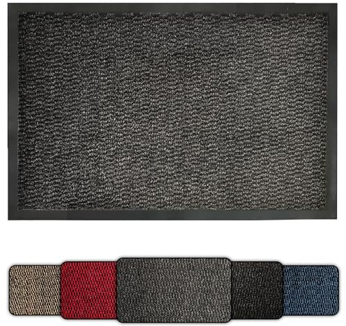 Wadan Door Matts Indoor & Outdoor | Stylish Door Mat with Non Slip Rubber Backing | Anti Slip Super Absorbent & Easy to Clean | Use as Kitchen Mat
