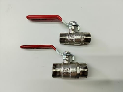 Messing Kugelhahn 1/2 AG/AG, 3/4 AG/AG (Messing Absperrhahn 1/2 AG/AG)