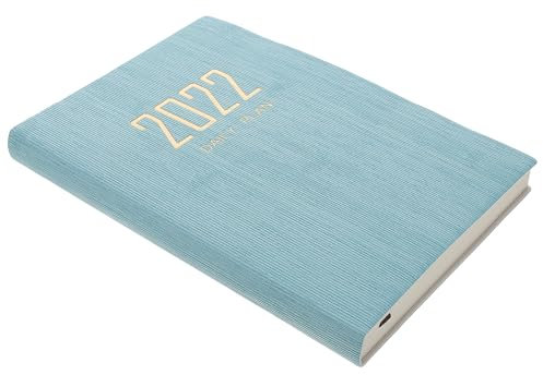 DIYEAH 2022 Tagesplaner Digitaler Planer Notizbuch Zeitmanagementfunktionen Agenda Notizblock Dickes Papier Und Band Lesezeichen