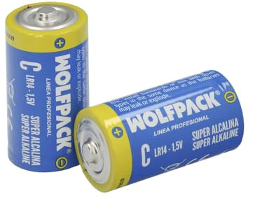 Batteria alcalina C - LR14 (Blister 2 Pezzi)