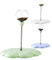Iouyjiu Interactive Cat Turntable, Rotating Feeder Toy, Detachable Design, Spring Rod with Treat Balls, Food Dispensing Feature Ideal for Indoor Pets, 9.06x10.24 Inches