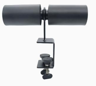 CONBUT Nordic Hamstring Curl Squat Rack Attachments for Power Rack, Sit Up Bar Foot Holder for Hamstring Curl Sit Up Split Squat Core Workout and More