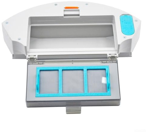 Zilimontt 2 in 1 ricambio per serbatoio dell'acqua compatibile con aspirapolvere robot Cecotec Conga 999 1990 2290 990 1790 (bianco)