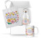 L´INFORAL - Taza + Botella 500ml + Bolsa Tote Personalizada con Nombres - Regalo Emotivo para Maestras (Amarillo)