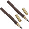 NUOBESTY 2 Stück Sandelholzstift Retro-bleistift Schulstift Schreibwarenstifte Alter Bleistift Alte Bleistifte Ewiger Bleistift Bleistifte Angespitzt Ewige Stifte Holzstift Metall