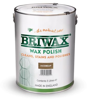 Briwax Wax Polish Jacobean 5ltr