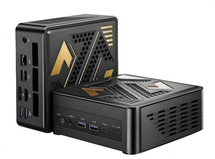 CYMINILMDPC OcuLink Mini PC,Ryzen 7 7840HS,up to 5.1GHz,No Ram No SSD No OS,2 * 2.5G LAN/2*PCIe4/USB4.0/Mini NUC Computer,Office Business PC Win 11 WiFi6E
