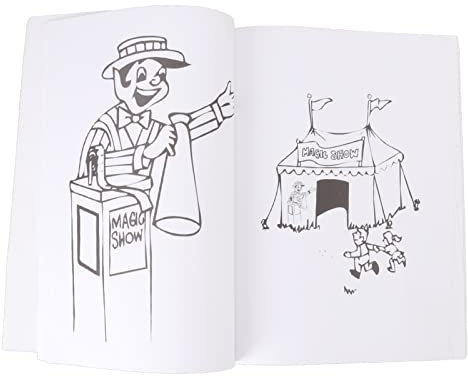 Taidda Malbuch-Cartoon-Design, Einfach Anzuwendende Tricks für Zauberer-Requisiten, Geeignet für Aufführungen von Kindern und Erwachsenen