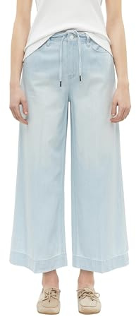 s.Oliver Damen Culotte-Jeans – High Rise, Wide Leg, 5-Pocket