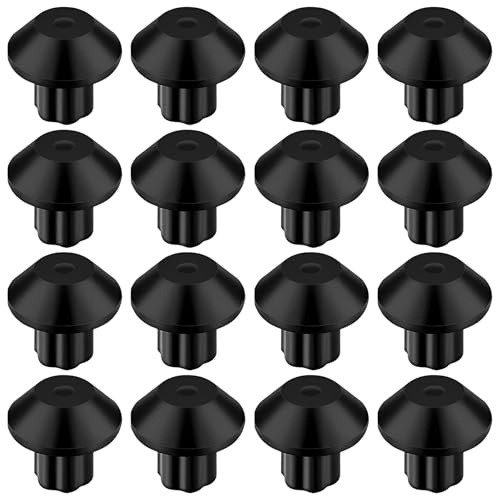 BLPRKOT 16 Pezzi WB2K101 Hob Grill Replacement Rubber Feet Feet for Hob Burner Grills WB02K0101