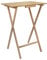 Aranaz Beistelltisch, rechteckig, ohne Lackierung, Buche, 48 x 35 x 65,5 cm