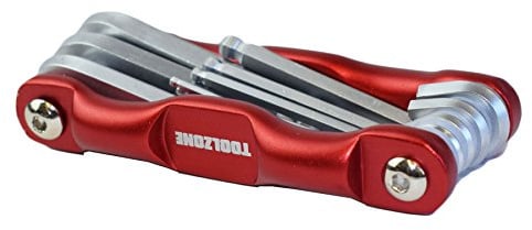AB Tools 8pc Folding Ball Hex Key Ball End Point Allen Alan Metric Set Pocket Size TE969