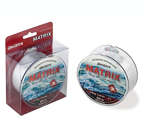 AKAMI filo MATRIX LENZA 0.20 500MT 4.5KG 10LB SUPER STRONG