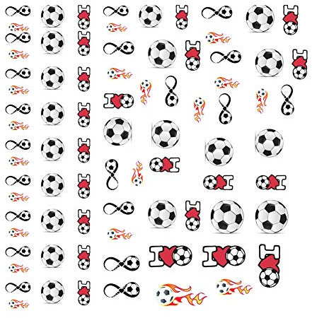 Football Collection (Football Nail Art Decals c2)