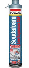 Mousse polyuréthane pistolable - basse expansion - 110725 - Soudal